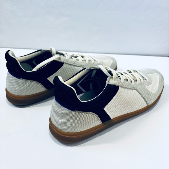 Rothy’s The RS01 Hudson Beige White Black Knit Low Top lace up sneakers men's 12 - Picture 13 of 15